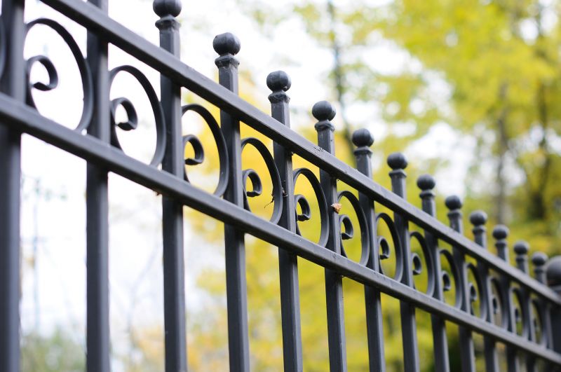 Wrought Iron Fence Installation