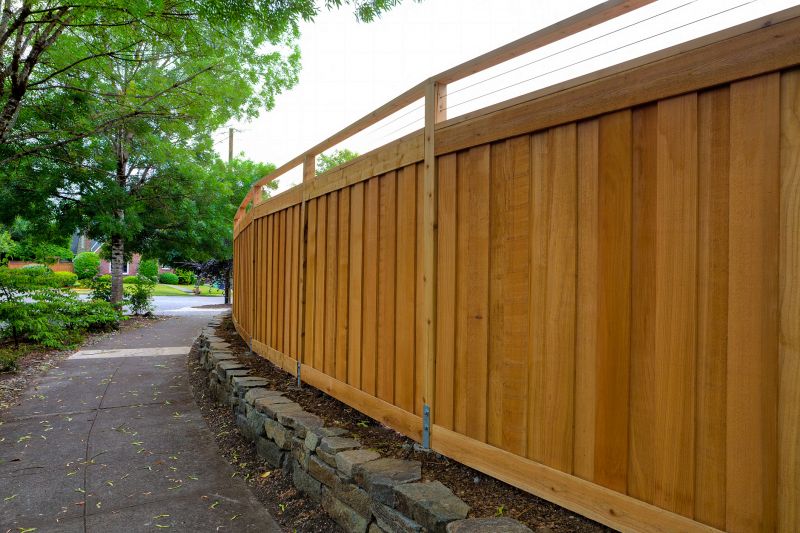 Modern Privacy Fence
