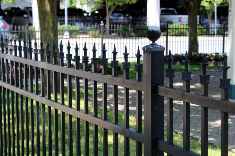 Property with Wrought Iron Fence